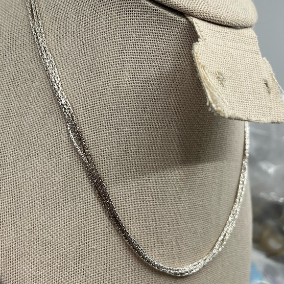 Vintage Milor Italy 925 Sterling Multi-Strand Necklace – 16" - Picture 5 of 15